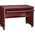 Lorell® Essentials 42"W Computer Workstation, 29-1/2"H x 41-3/8"W x 23-5/8"D, Mahogany 1 thumbnail image