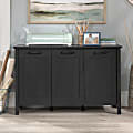Sauder® 48"W Horizontal Storage Cabinet With 3 Doors, Raven Oak® 1 thumbnail image