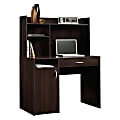 Sauder® Beginnings 43"W Computer Desk With Hutch, Cinnamon Cherry