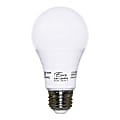Euri A19 Dimmable 230° 800 Lumens LED Light Bulbs, 9.5 Watt, 2700 Kelvin/Soft White, Pack Of 2 Bulbs