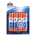 Elmer's® Extra-Strength Office Glue Sticks, 0.28 Oz., Pack Of 4