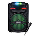 Emerson Portable Bluetooth Party System with LED Lighting, Microphone, and Remote, Black, EDS-1200 1 thumbnail image