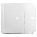 C-Line Super Heavyweight Poly Binder Pockets - Clear, Side Loading, 11 x 8-1/2, 5/PK, 57537 1 thumbnail image