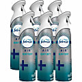 Febreze Odor-Fighting Air Freshener Spray, 8.8 Oz, Crisp Clean, Carton Of 6 Cans 1 thumbnail image