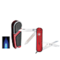 Wenger® Swiss Army Knife Microlight Esquire Camping Combo Set, Red