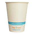World Centric NoTree Paper Cold Cups, 12 Oz, Natural, Pack Of 1,000 Cups 1 thumbnail image