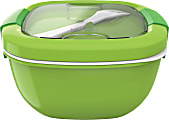 Bentgo Salad Lunch Container, 4" x 7-1/4", Green