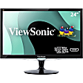 ViewSonic® VX2452mh 24" Widescreen HD LED LCD Monitor