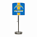 Imperial NFL Table Accent Lamp, 8”W, Los Angeles Chargers