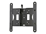 Secura QST25 - Mounting kit (wall mount, mounting brackets) - for flat panel - lockable - black - screen size: 10"-39" 1 thumbnail image