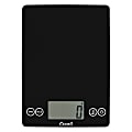 Escali® Arti Glass Digital Kitchen Scale, Black Obsidian, 157BO