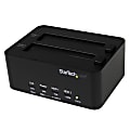 StarTech.com USB 3.0 SATA Hard Drive Duplicator & Eraser Dock - Standalone 2.5/3.5in HDD & SSD Eraser and Cloner