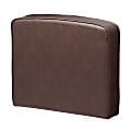 Boss Office Products Sectional Seating Sofa, Right Arm Attachment, Bomber Brown