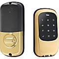 Yale YRD120 Touchscreen Deadbolt T1L Standalone - Polished Brass 1 thumbnail image