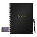 Rocketbook Core Smart Reusable Letter Size Notebook, 8-1/2" x 11", 1 Subject, Line Ruled, 16 Sheets, Black 1 thumbnail image