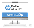 HP Pavilion 24-x000 24-x010 All-in-One Computer - A-Series A9-9420 - 8 GB RAM - 1 TB HDD - 23.8" 1920 x 1080 Touchscreen Display - Desktop - Blizzard White - Windows 10 Home 64-bit - AMD Radeon R5 Graphics - Wireless LAN - Bluetooth 1 thumbnail image