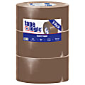 Tape Logic® Color Duct Tape, 3" Core, 3" x 180', Brown, Case Of 3