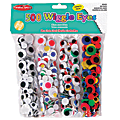 Charles Leonard Creative Arts Wiggle Eyes, Assorted Sizes/Colors, Pack Of 500 Wiggle Eyes