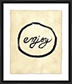 PTM Images Framed Wall Art, Enjoy, 25 1/2"H x 21 1/2"W 1 thumbnail image