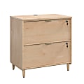 Sauder® Clifford Place 29-1/2"W x 18-1/2"D Lateral 2-Drawer File Cabinet, Natural Maple