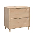 Sauder® Clifford Place 29-1/2"W x 18-1/2"D Lateral 2-Drawer File Cabinet, Natural Maple 1 thumbnail image