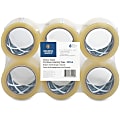 Business Source Heavy-duty Packaging/Sealing Tape - 110 yd Length x 1.88" Width - 3" Core - 1.60 mil - Breakage Resistance - For Bonding, Packing - 6 / Pack - Clear