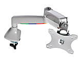 Kensington SmartFit Mounting Arm for Monitor - Silver Gray - Adjustable - 1 Display(s) Supported - 32" Screen Support - K55470WW 1 thumbnail image