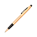 Cross® Classic® Century® Brushed Rollerball Pen, Medium Point, 0.7 mm, Rose Gold Barrel, Black Ink 1 thumbnail image