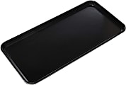Cambro Fiberglass Market Trays, 9" x 18", Black, Pack Of 12 Trays 1 thumbnail image