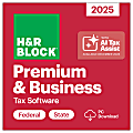 H&R Block Premium Tax Software is ideal for homeowners, investors, rental property owners, and the self-employed who want to take control of their tax filing, maximize deductions, and get the biggest refund possible—all on their own terms. 1 thumbnail image