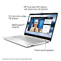HP 15 gw0023od Laptop, 15.6" Screen, AMD Ryzen™ 3, 8GB Memory, 1TB Hard Drive, Windows® 10, 3M201UA#ABA