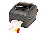 Zebra® GX430t Monochrome (Black And White) Thermal Transfer Printer 1 thumbnail image