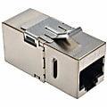 Eaton Tripp Lite Series Cat6 Straight-Through Modular Shielded In-Line Snap-In Coupler - N235-001-SH-D 1 thumbnail image