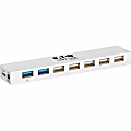 Eaton Tripp Lite series 7-Port USB 3.0/USB 2.0 Combo Hub - USB Charging, 2 USB 3.0 & 5 USB 2.0 Ports - U360007C2X3 1 thumbnail image