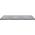Lorell® Revelance 72"W Rectangular Conference Tabletop, Weathered Charcoal 1 thumbnail image