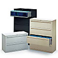 HON® Brigade® 700 42"W x 19-1/4"D Lateral 2-Drawer File Cabinet, Light Gray 1 thumbnail image