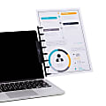 Note Tower® Monitor Mount Document Holder, Black 1 thumbnail image