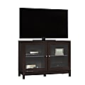 Sauder Inspired Accents Collection Harper Display Cabinet TV Stand For TVs Up To 42", 29 7/8"H x 41"W x 17 3/8"D, Cinnamon Cherry