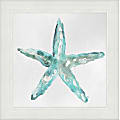 Timeless Frames® Coastal Wall Art, 10" x 10", Aqua Starfish 1 thumbnail image