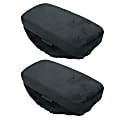 Mind Reader Arm Rests, 1-1/2"H x 9-1/2"W x 4-1/2"D, Black, Pack Of 2 Arm Rests 1 thumbnail image
