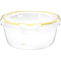 LocknLock Easy Match 2.1 L Round Container - 2.2 quart Food Container - Polypropylene - Dishwasher Safe - Microwave Safe - Clear - 4 Piece(s) / Case 1 thumbnail image