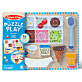 Melissa & Doug Wooden Magnetic Ice Cream Puzzle & Play Set 1 thumbnail image