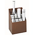 Safco® Corrugated Fiberboard Upright Roll File, 12 Compartments, 3-7/8" Tubes