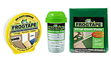 Duck® Brand FrogTape Decorative Paint Project Prep Pack, 1.41" x 60 Yd