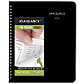 AT-A-GLANCE® DayMinder® 2026 Monthly Planner, Black, Medium, 7" x 8 3/4" 1 thumbnail image