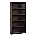 Sauder® Select 69 13/16"H 5-Shelf Transitional Bookcase, Brown/Medium Finish, Standard Delivery 1 thumbnail image