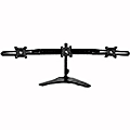 Planar 997-6035-00 Triple Monitor Stand - 17" to 24" Screen Support - 58.20 lb Load Capacity - LCD Display Type Supported - DepthDesktop - Black 1 thumbnail image