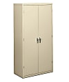 HON® Brigade Storage Cabinet, Fully Assembled, 72" H x 36" W x 18 1/4"D, Putty 1 thumbnail image