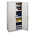 HON® Brigade 5-Shelf Storage Cabinet, Adjustable Shelves, 72"H x 36"W x 24-1/4"D, Light Gray 1 thumbnail image