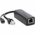 Eaton Tripp Lite Series PoE to USB Micro-B and RJ45 Active Splitter - 802.af, 48V to 5V 1A, Up to 328 ft. (100 m) - NPOESPLG5VMU 1 thumbnail image